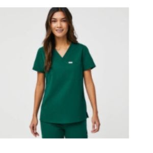 Wear Figs Caterina Top Size Small + Zamora Jogger XS Hunter Green